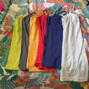 Bundle of 6 color tank tops. All are size Medium